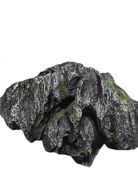 造景石头假山石摆件树脂仿真青龙