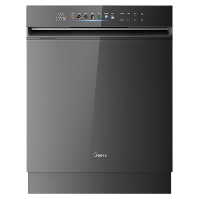 美的X6S Max旗舰升级款小西梅P80洗碗机万向家用全自动嵌入式22套