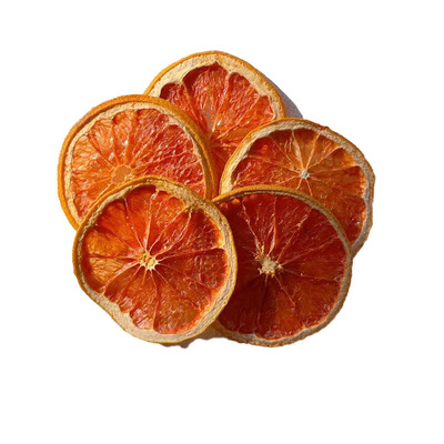 柠檬片橙子片香薰干花玻璃罩材料 干柠檬圣诞花环创意手工DIY蜡烛