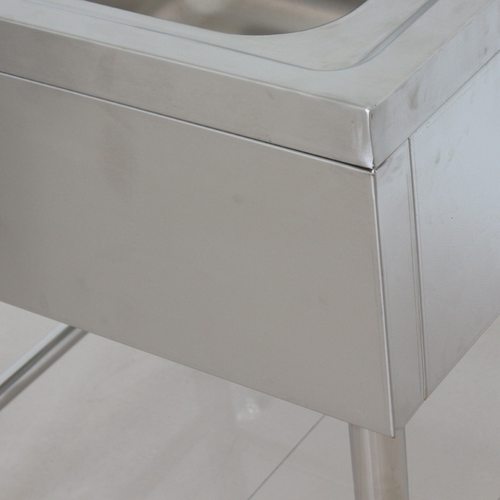 批发加厚不锈钢滚焊式拉伸双槽水池洗手池水槽可做304洗碗池