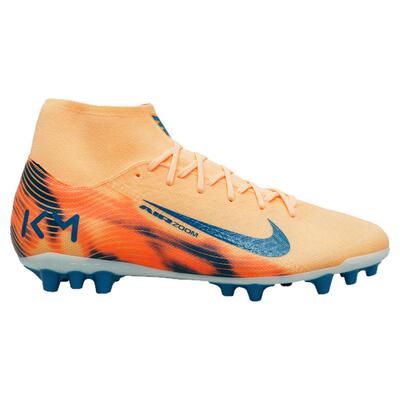 天朗足球Nike耐克刺客16姆巴佩KM中端高帮AG人草足球鞋FQ8335-801