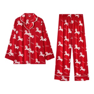 2026马年本命年礼物女士男士属马送闺蜜红色睡衣礼盒装实用高级感