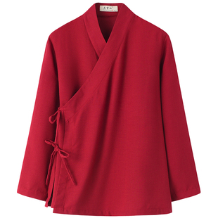 武当山太极服里衣汉服练功打底衫汉服中衣改良汉服内搭中国风上衣