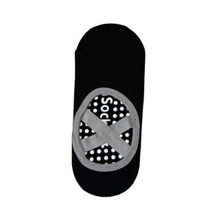 普拉提瑜伽袜防滑室内运动夏薄款夏天训练女士绑带健身短款船袜