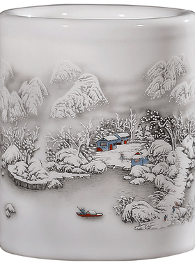 厂家直销批发陶瓷笔筒