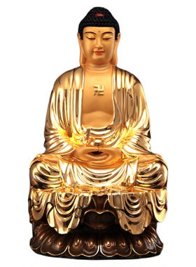 信扬纯铜供佛居家三宝佛