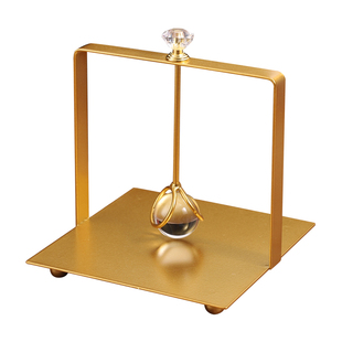 酒店餐桌纸巾架西餐商用高级感餐厅桌面压纸座创意方形铁艺纸巾座