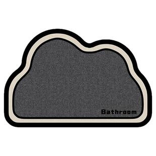 卫生间地垫浴室防滑吸水厕所门口踩脚垫卫浴洗手间专用地毯硅藻泥