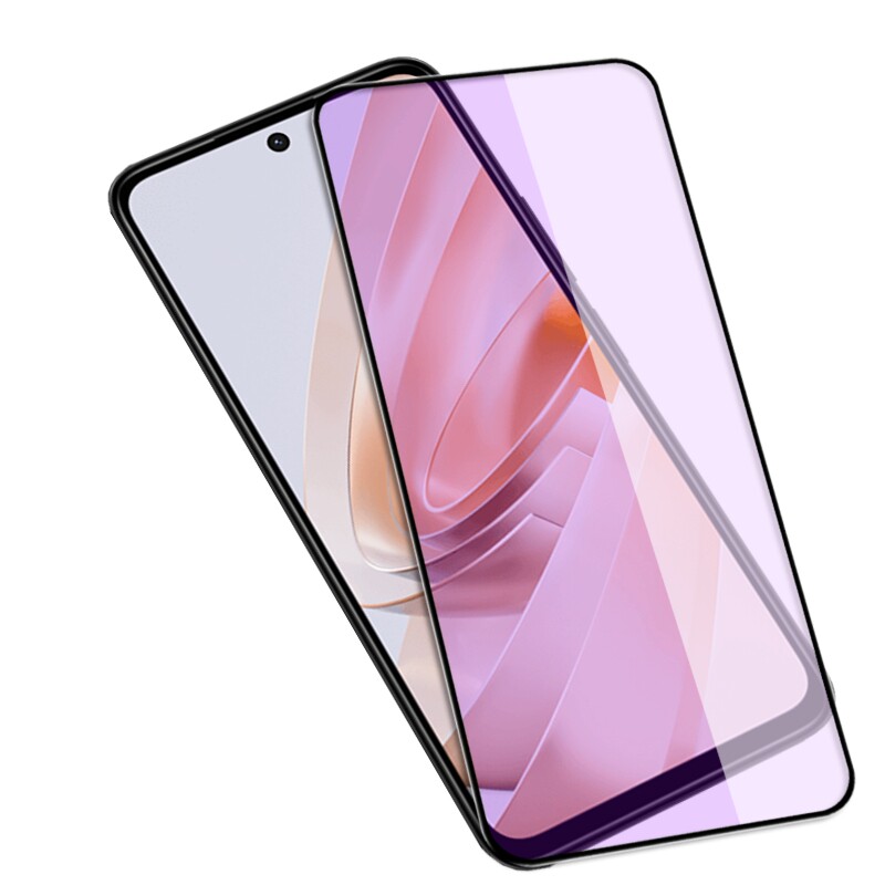 适用Redmi13/13x国际版黑边钢化膜4G/5G防爆玻璃膜红米13/13X海外版手机全屏高清抗指纹护眼防蓝光保护贴