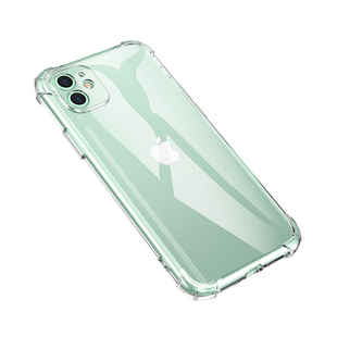 以诺适用苹果11手机壳硅胶软iphone11pro透明防摔保护套苹果11proMax女男潮款加厚11软壳新款苹果11手机壳