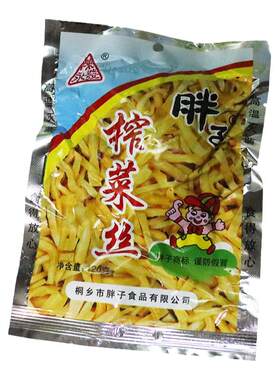 胖子食品榨菜条下饭菜榨菜丝即食