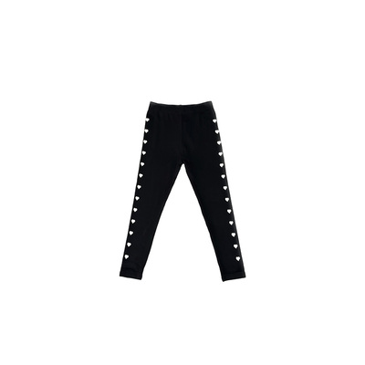 Qimoo/淇木25春季新款童装女童舒适简约休闲打底裤子QSS1KP120A