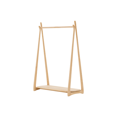 梵几-kids|咿芽衣架儿童卧室衣服挂架挂衣架落地家用衣服摆放架