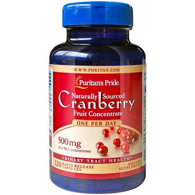美国进口蔓越莓胶囊120粒