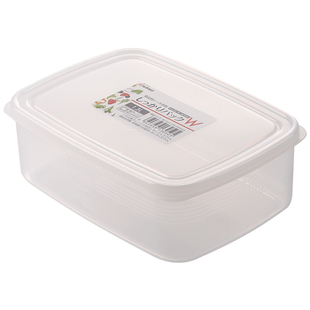 日本进口馒头包子专用保鲜盒冰箱冷冻饺子家用食品级整理收纳盒子