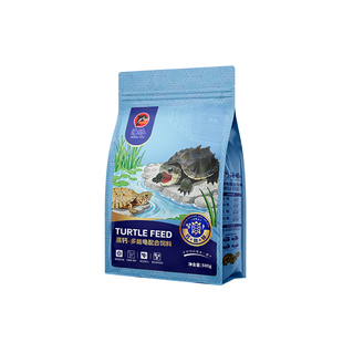 海豚高钙龟粮麝香鳄龟黄缘巴西蛋龟饲料水龟半水龟通用乌龟食饲料