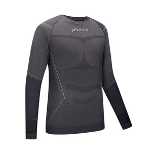 phenix菲尼克斯美利奴滑雪速干排汗保暖羊毛户外运动功能内衣男款