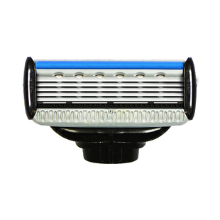 阿帕齐5层剃须刀头 阿帕奇男士手动刮胡刀片刮胡刀头星海蓝刀头