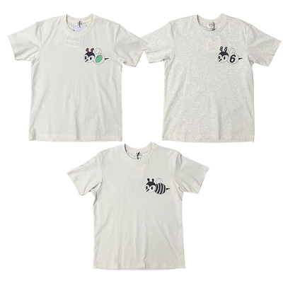 Studio1till8蜜蜂印花合身T恤