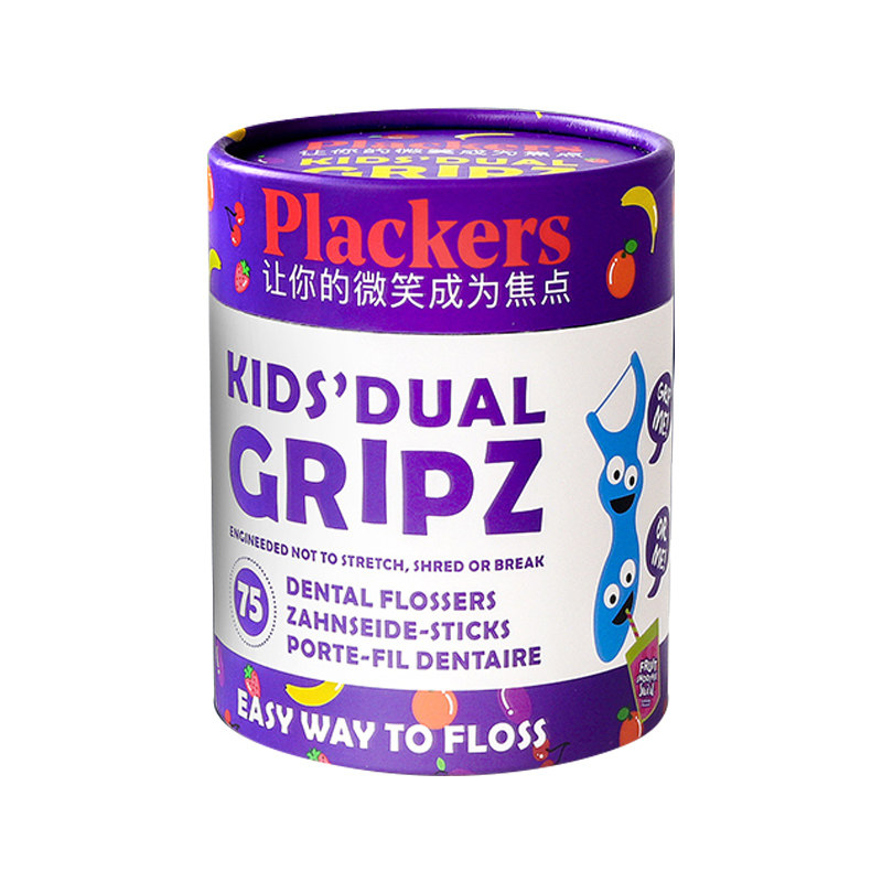 placker派乐丝儿童双柄牙线棒