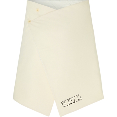 【折扣】THE LAWN 女士刺绣带填充物平纹布披风