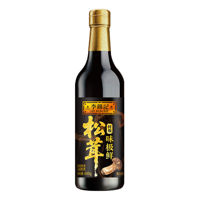 李锦记松茸味极鲜酱油600g×2瓶