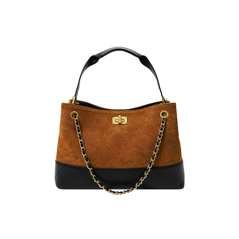 南风Chio2nd 绮梦米兰托特包包女士秋冬大气手提包菱格链条单肩包