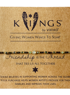 VIKIKO考研好运串珠葡萄石小手链