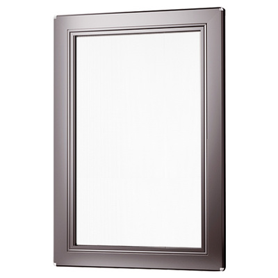 创生之柱推拉式圆护角免打孔纱窗