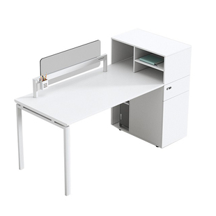 6人位财务办公桌办公室人事部工位屏风卡座现代职员办公桌椅组合