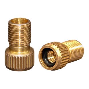 公路自行车打气嘴转换头捷安特打气筒法式气嘴转美嘴转接头充气帽