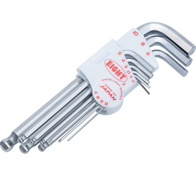 日本进口百利内六角扳手套装加长