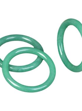 民族风女款东陵玉圆条手镯