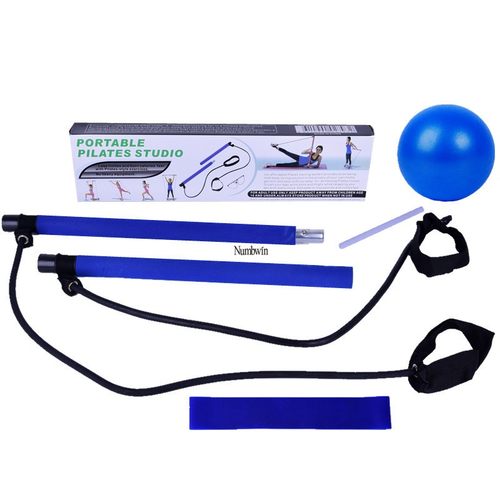 普拉提健身杆四件套瑜伽球训练拉伸带功能绳胸肌弹力杆弹力普拉提