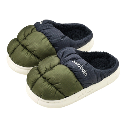 巴拉巴拉儿童棉拖鞋男童加绒加厚