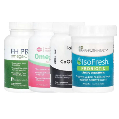 Fairhaven Health爱希尔PeaPod辅PH酶Q10欧米伽-3益生菌IsoFresh