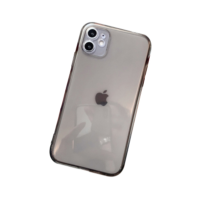 13黑灰色透明软壳14PROMAX手机壳适用iPhone17ProMax精孔12软硅胶套11全包防摔15Plus简约16Pro轻薄17Air