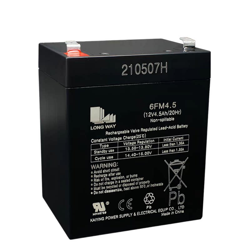 龙威12V4.5AH音响原装铅酸电池