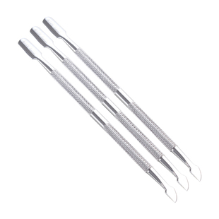 初莎双头美甲钢推指甲护理去死皮推卸甲油胶刨光疗小刚推修手工具