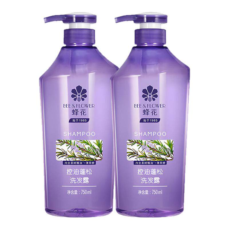 蜂花无硅油生姜洗发水露控油蓬松去屑止痒洗头官方旗舰店正品品牌