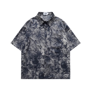 悟空有货夏季夏威夷沙滩短袖花衬衫男女2026宽松雅痞休闲半袖衬衣