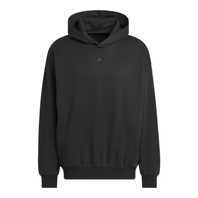 adidas阿迪达斯冬新款情侣款篮球抓绒运动连帽卫衣套头衫 JX5597