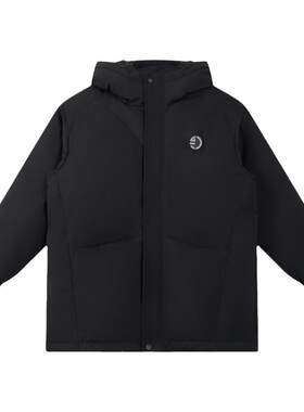 半墨大码男装工装羽绒服男士2026冬季防水加厚石墨烯保暖羽绒外套