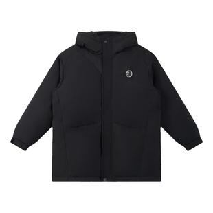 半墨大码男装工装羽绒服男士2025冬季防水加厚石墨烯保暖羽绒外套