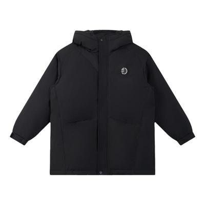 半墨大码男装工装羽绒服男士2025冬季防水加厚石墨烯保暖羽绒外套