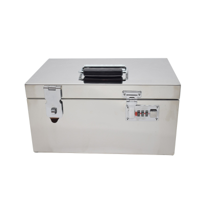 不锈钢工具箱大号手提五金工具箱