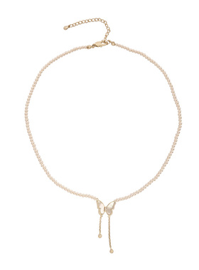 【流苏蝴蝶】法式浪漫项链