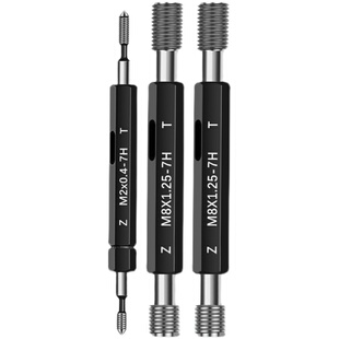 7H螺纹塞规/螺纹通止规检具/牙规/内螺纹塞规M2M3M4M5M6M8M10M12