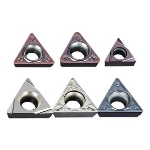 数控镗刀粒内镗孔不锈钢精加工TPGH110304L/TPGT080202三角型刀头