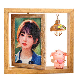 生日情人节礼物送女生男朋友闺蜜实用高级感纪念意义沙画照片定制